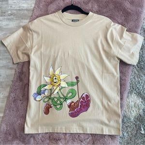 NWT! Jacquemus Beige La Montagne 'Le T-Shirt Randonnee' T-Shirt